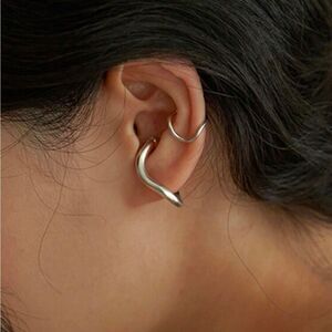 Anthropologie Silver Earrings